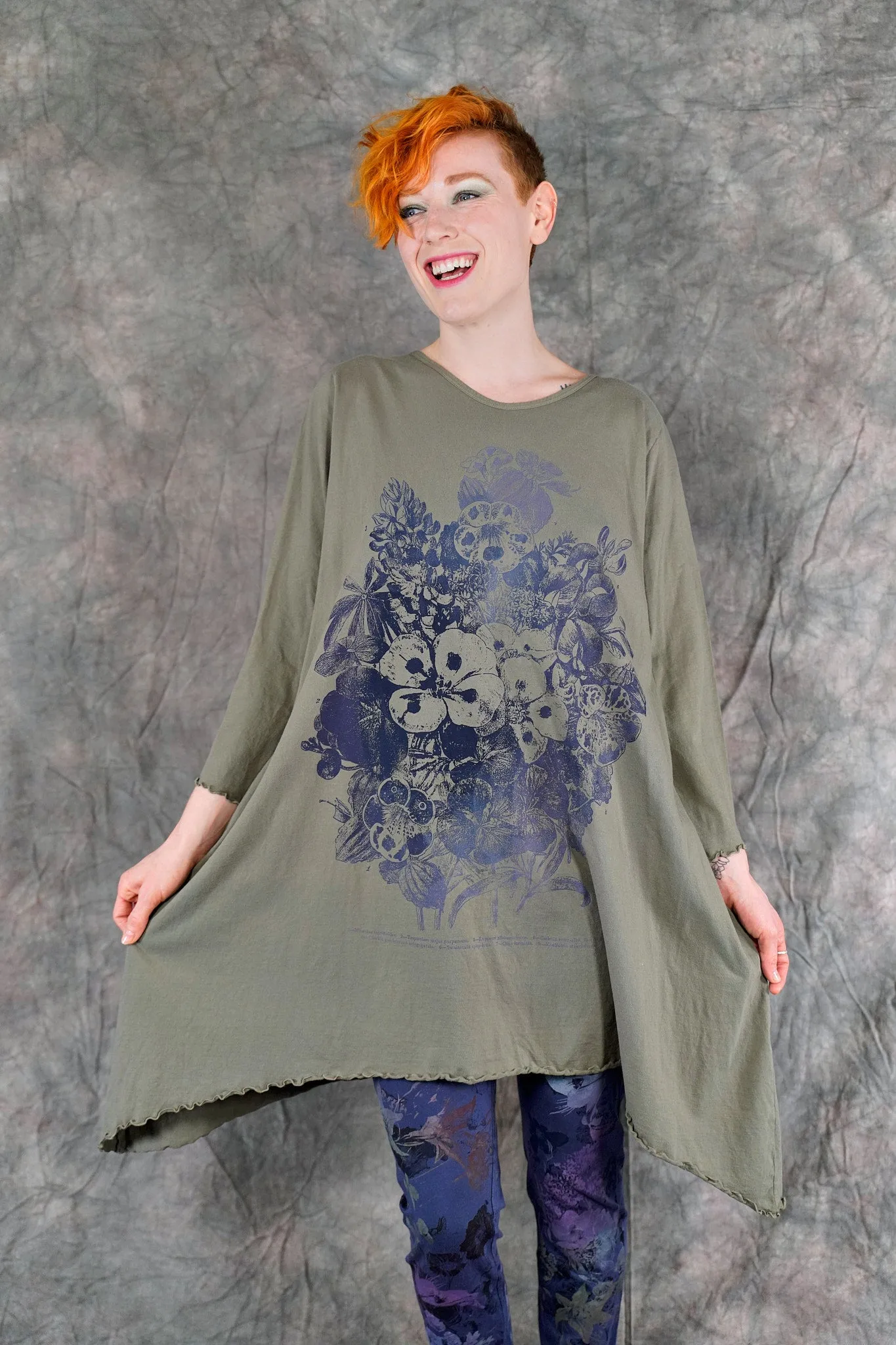 1565 Swing Tunic Caper-P