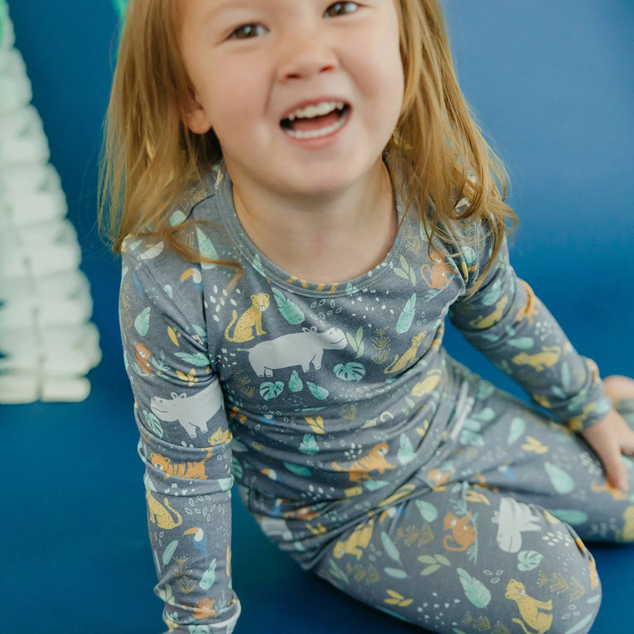 2pc Long Sleeve Pajama Set - Bengal