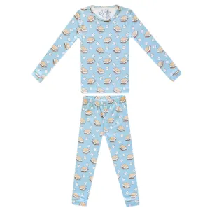2pc Long Sleeve Pajama Set - S'mores