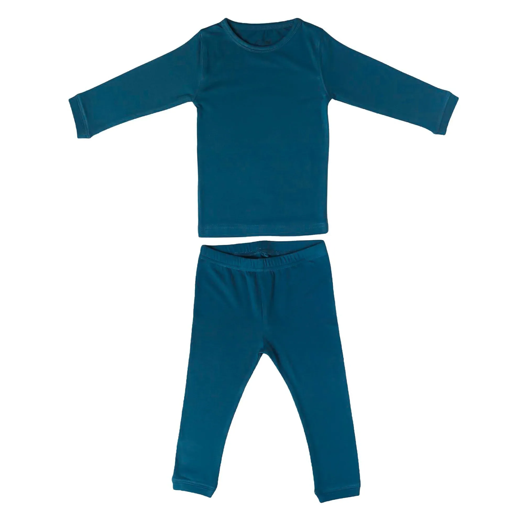 2pc Long Sleeve Pajama Set - Steel