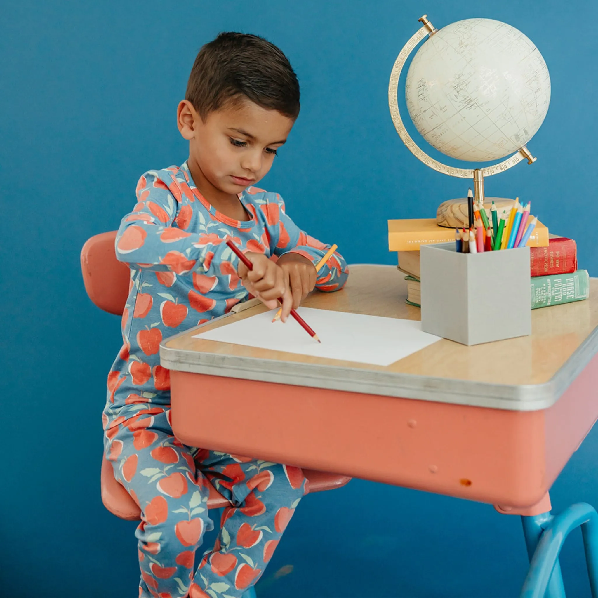 2pc Long Sleeve Pajama Set - Teacher