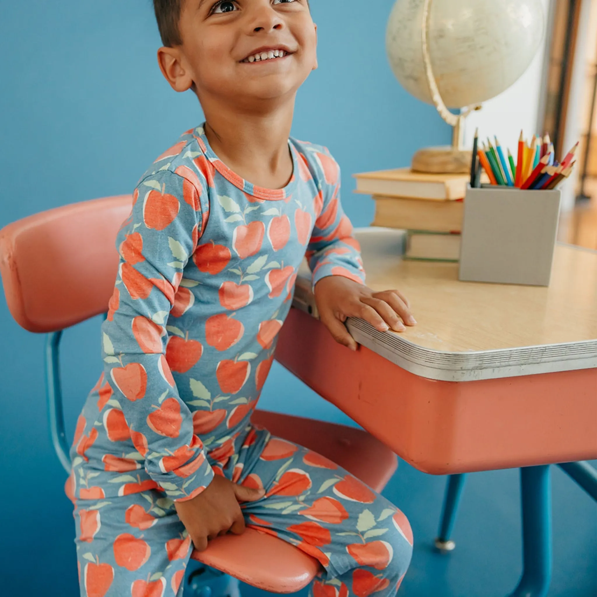 2pc Long Sleeve Pajama Set - Teacher