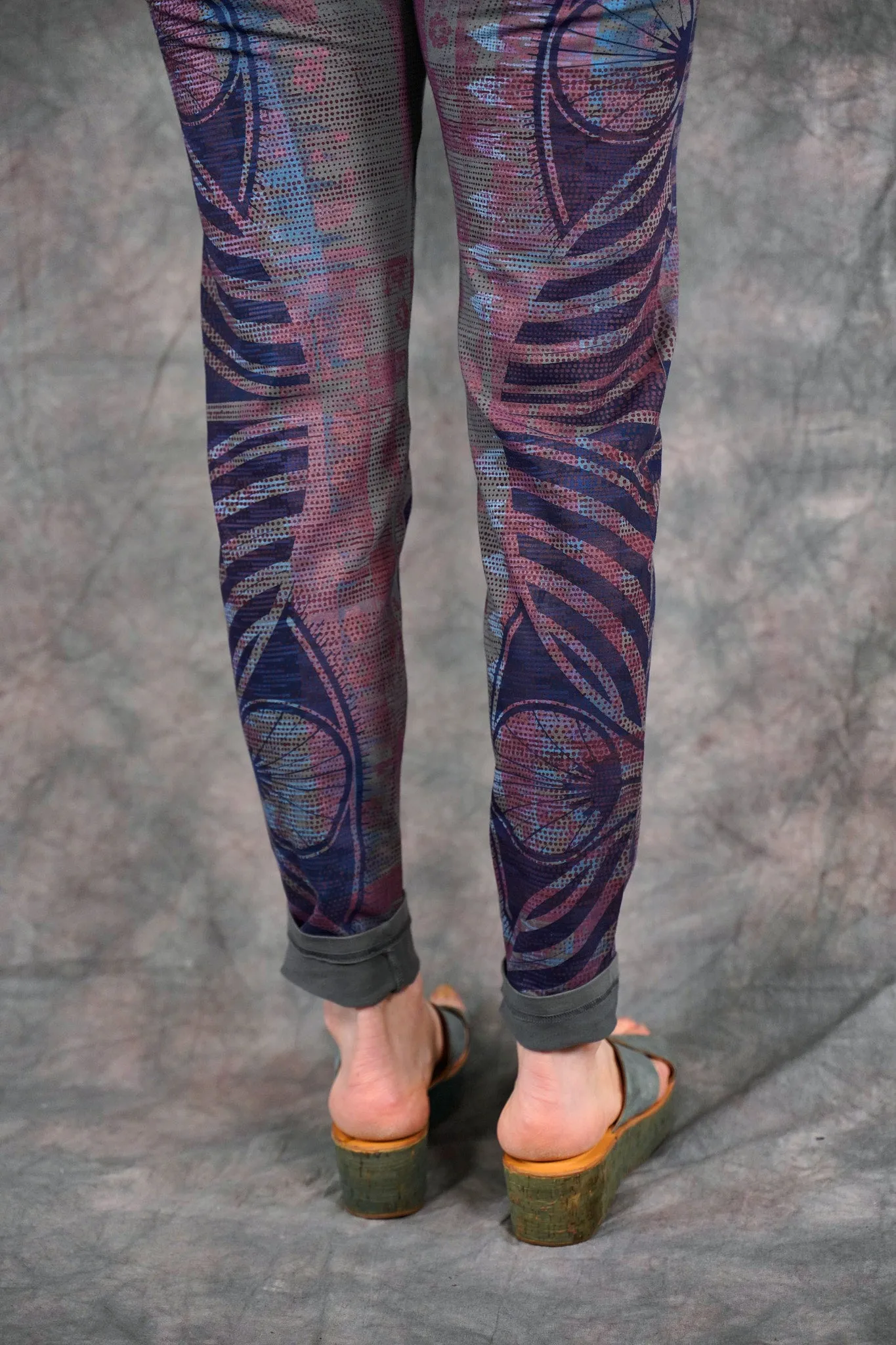3136 Handprinted Heavyweight Legging Rock-P