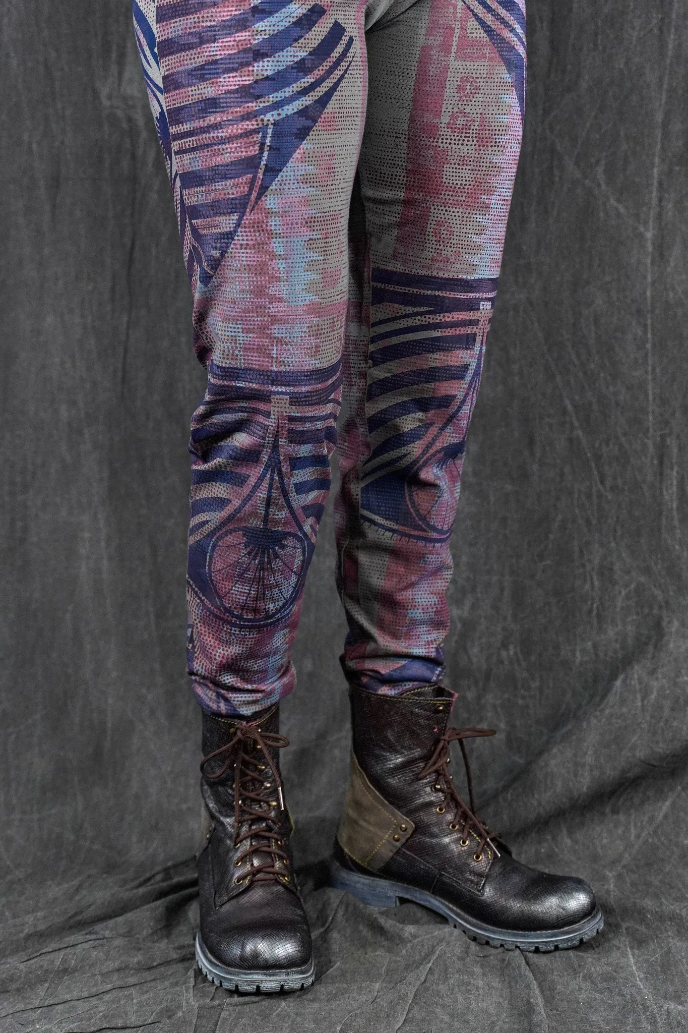 3136 Handprinted Heavyweight Legging Rock-P