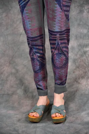 3136 Handprinted Heavyweight Legging Rock-P