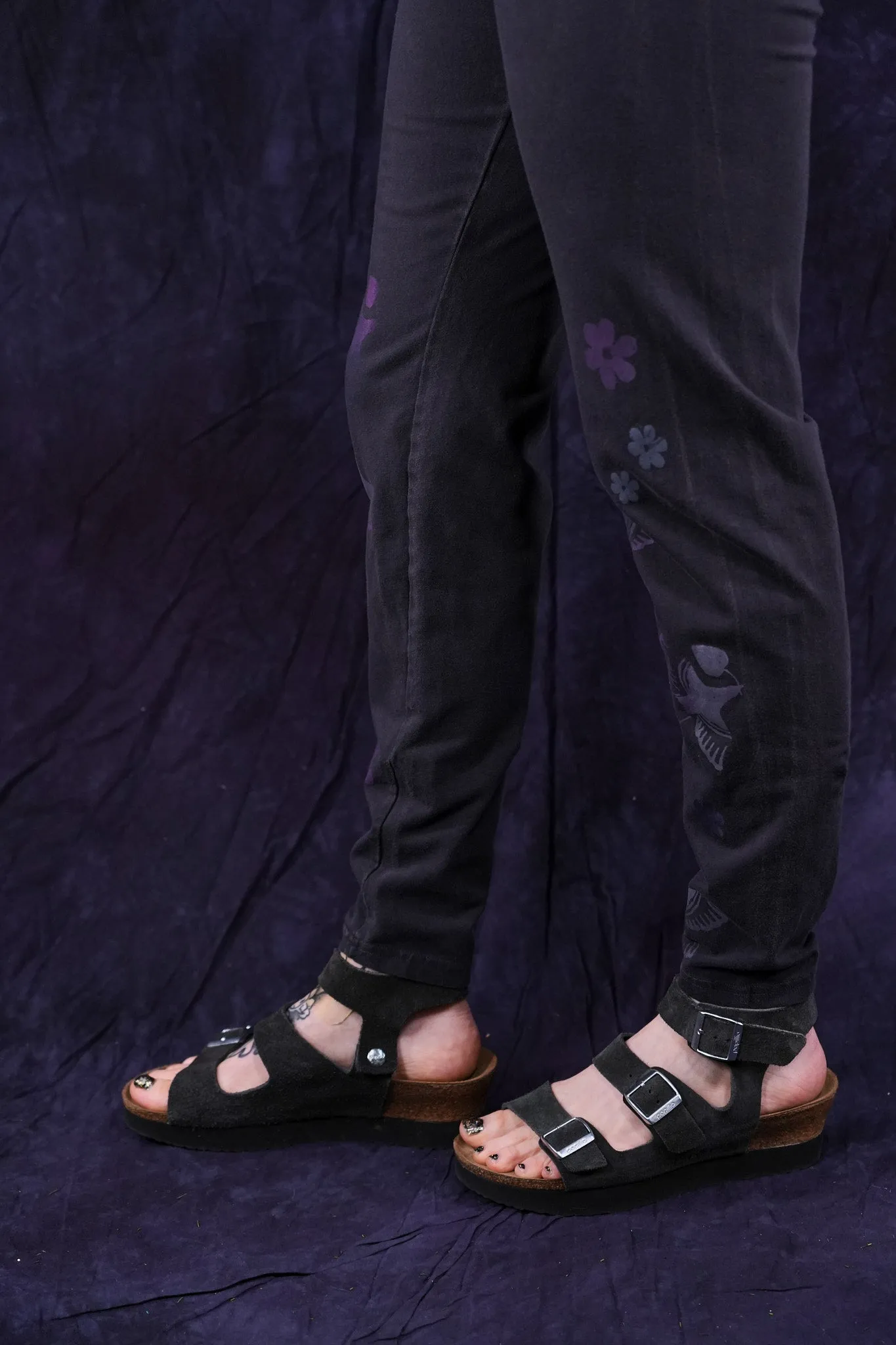 3136 Leggings Black Sand-P