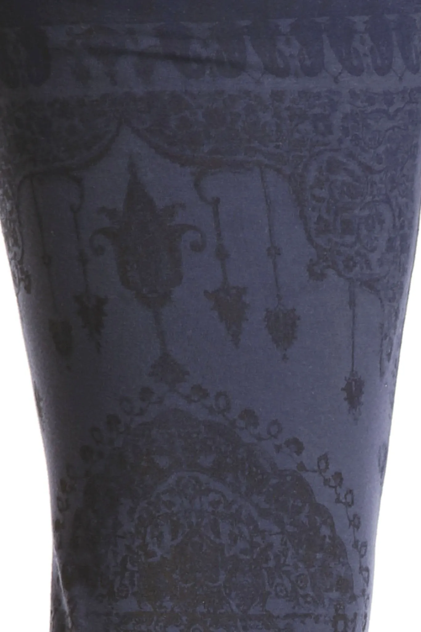 3280 Legging Heavy C/L Mood Indigo-persian dreams print