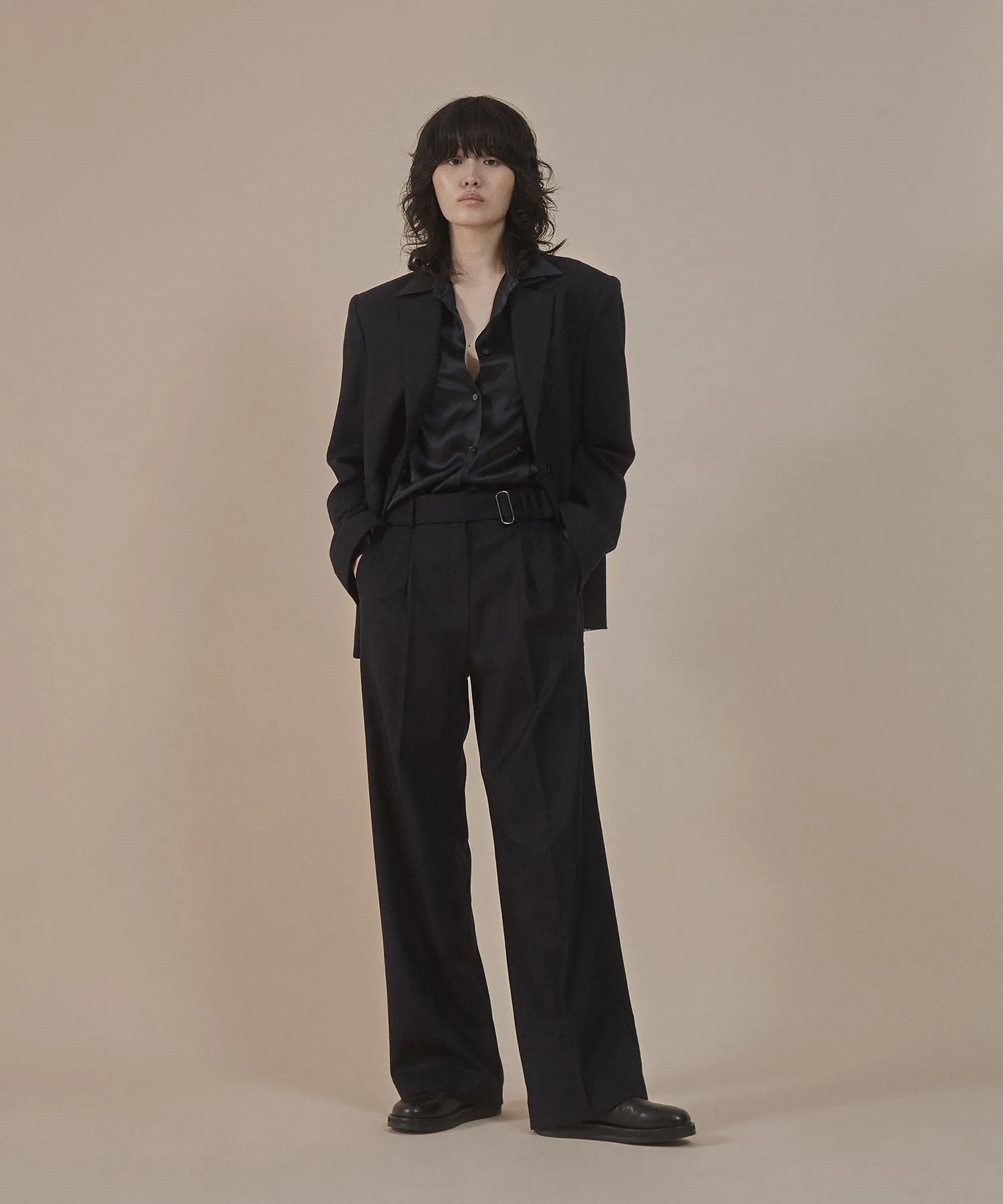 [50% OFF] Asymmetrical trousers blazer