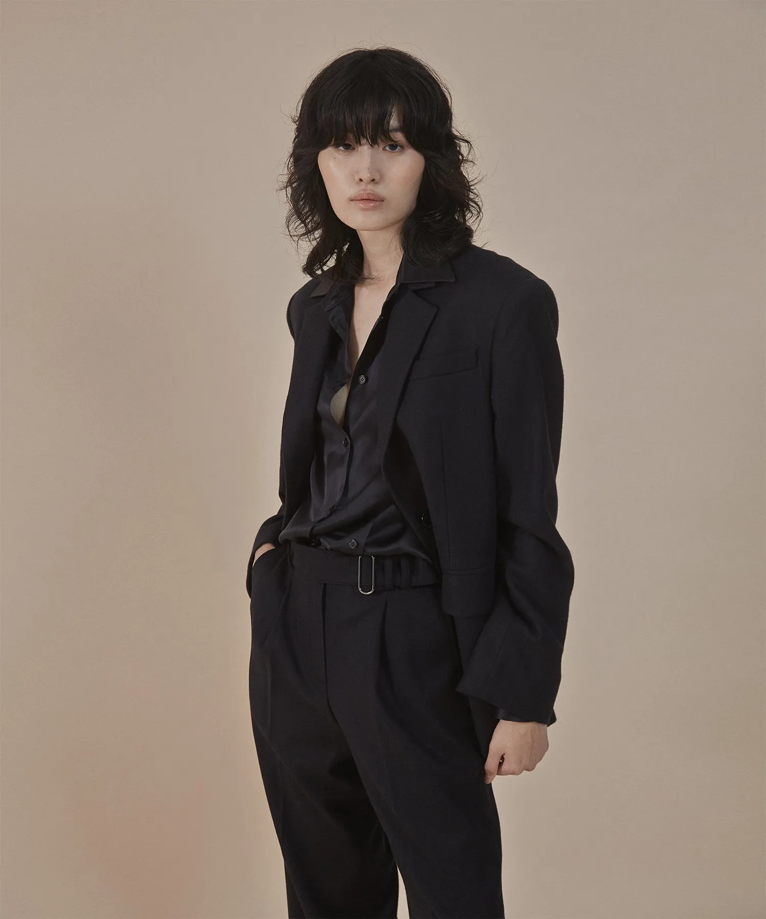 [50% OFF] Asymmetrical trousers blazer