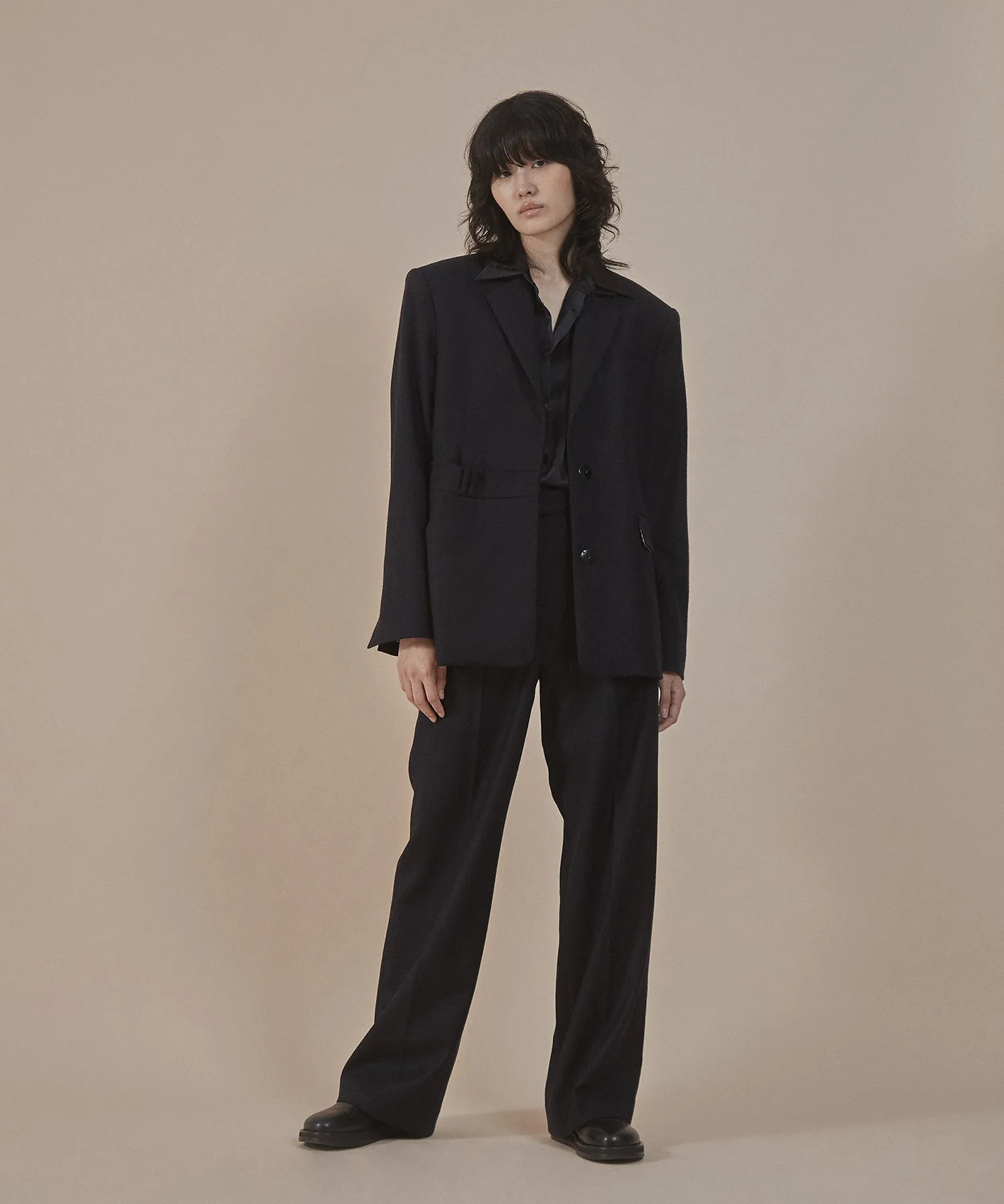 [50% OFF] Asymmetrical trousers blazer