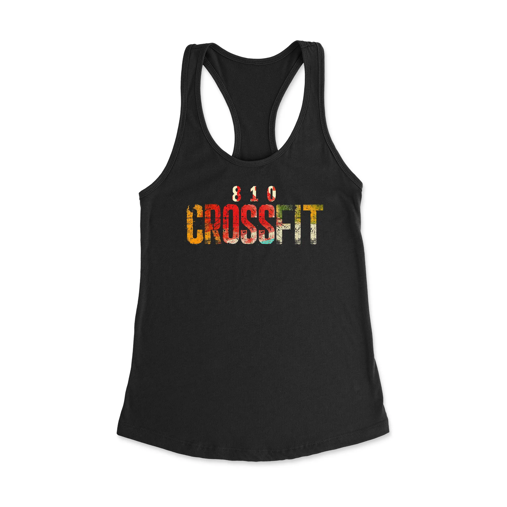 810 CrossFit Hot Mess Womens - Racerback Tank