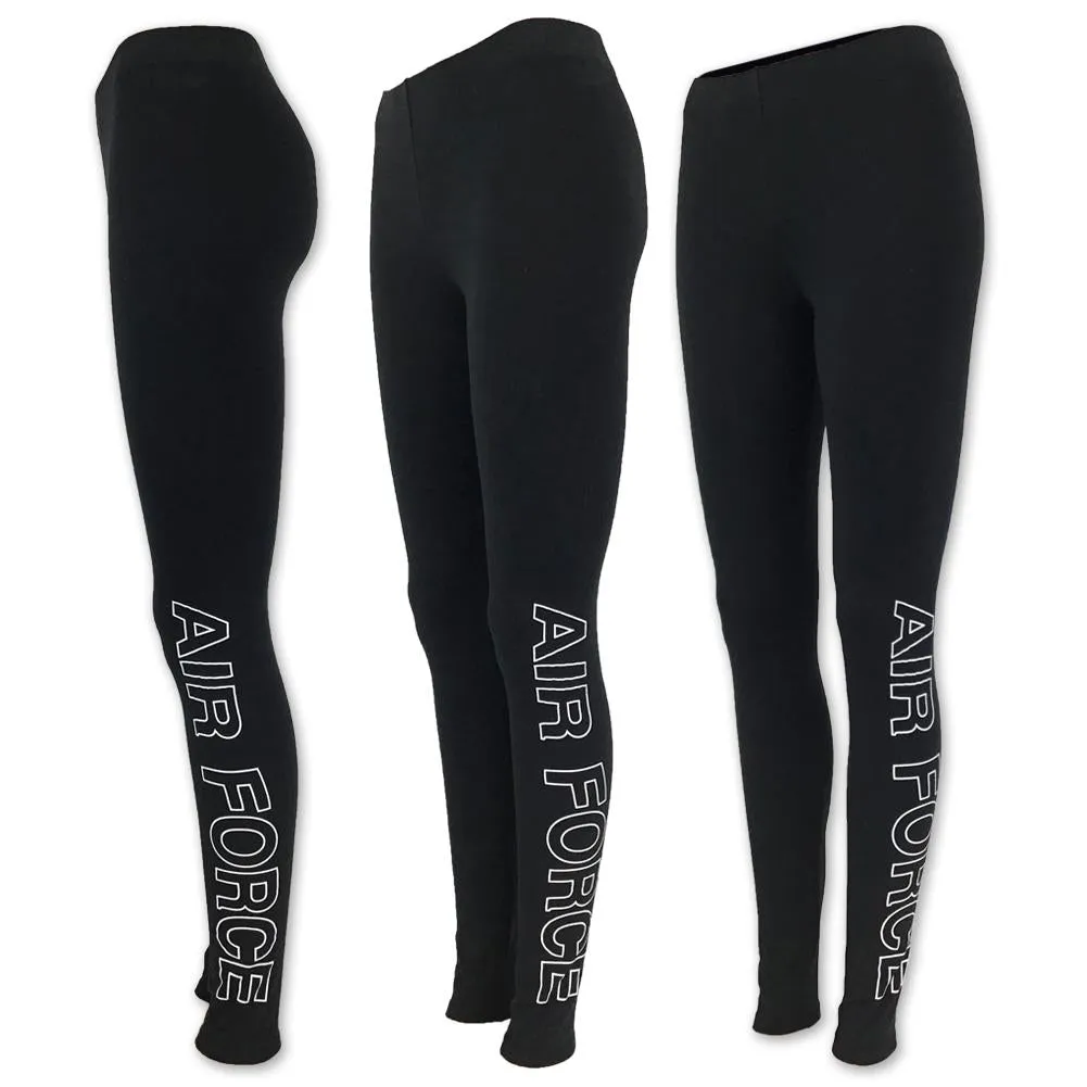Air Force Ladies Love 'Em Longer Leggings (Black)