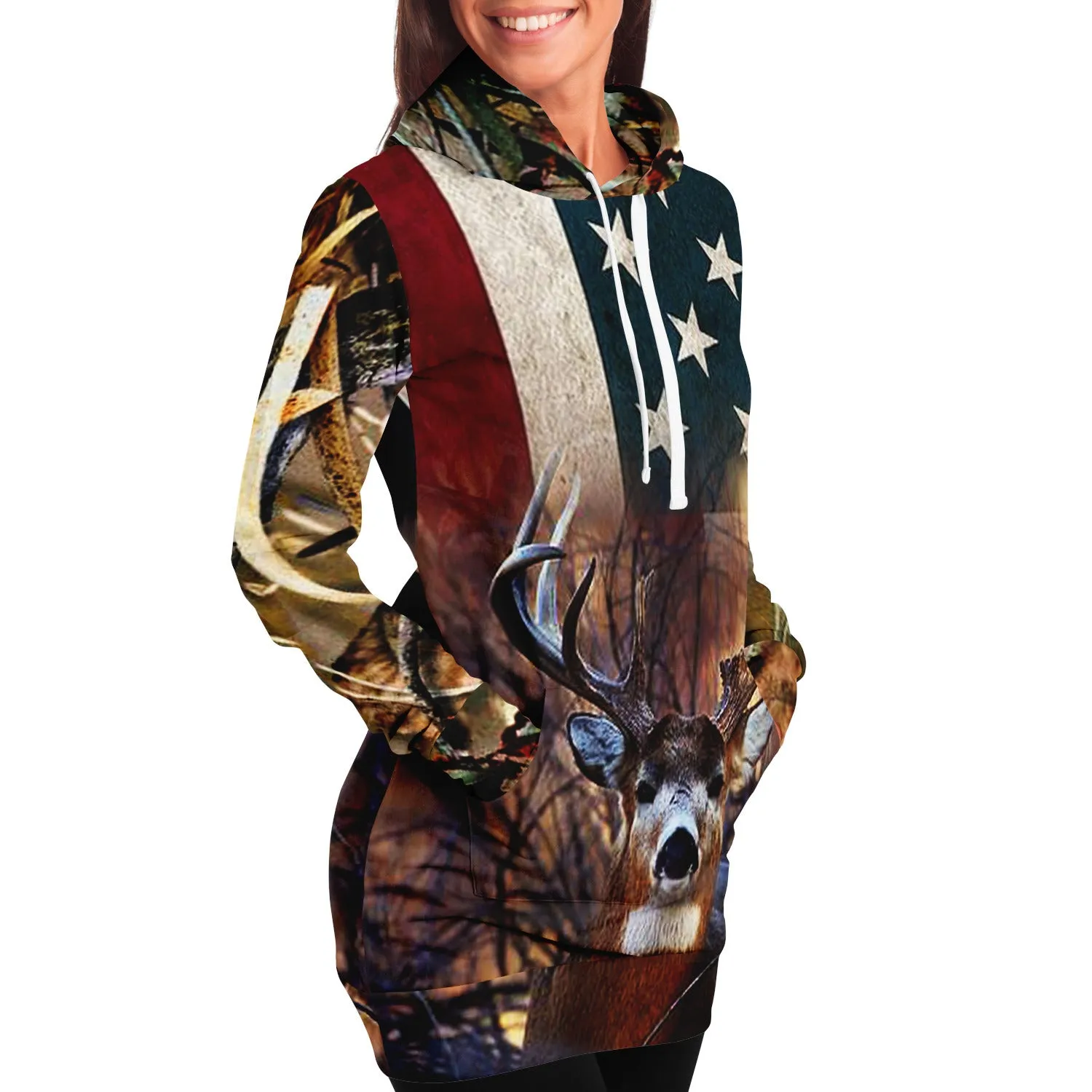 American Buck long hoodie-2021