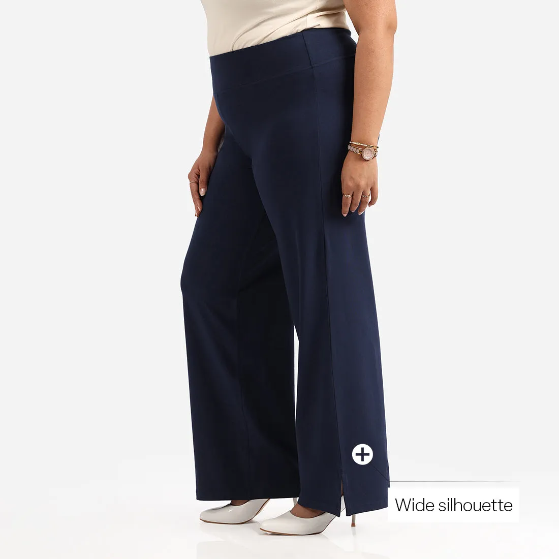 AM:PM Air Wide Trousers - Cotton