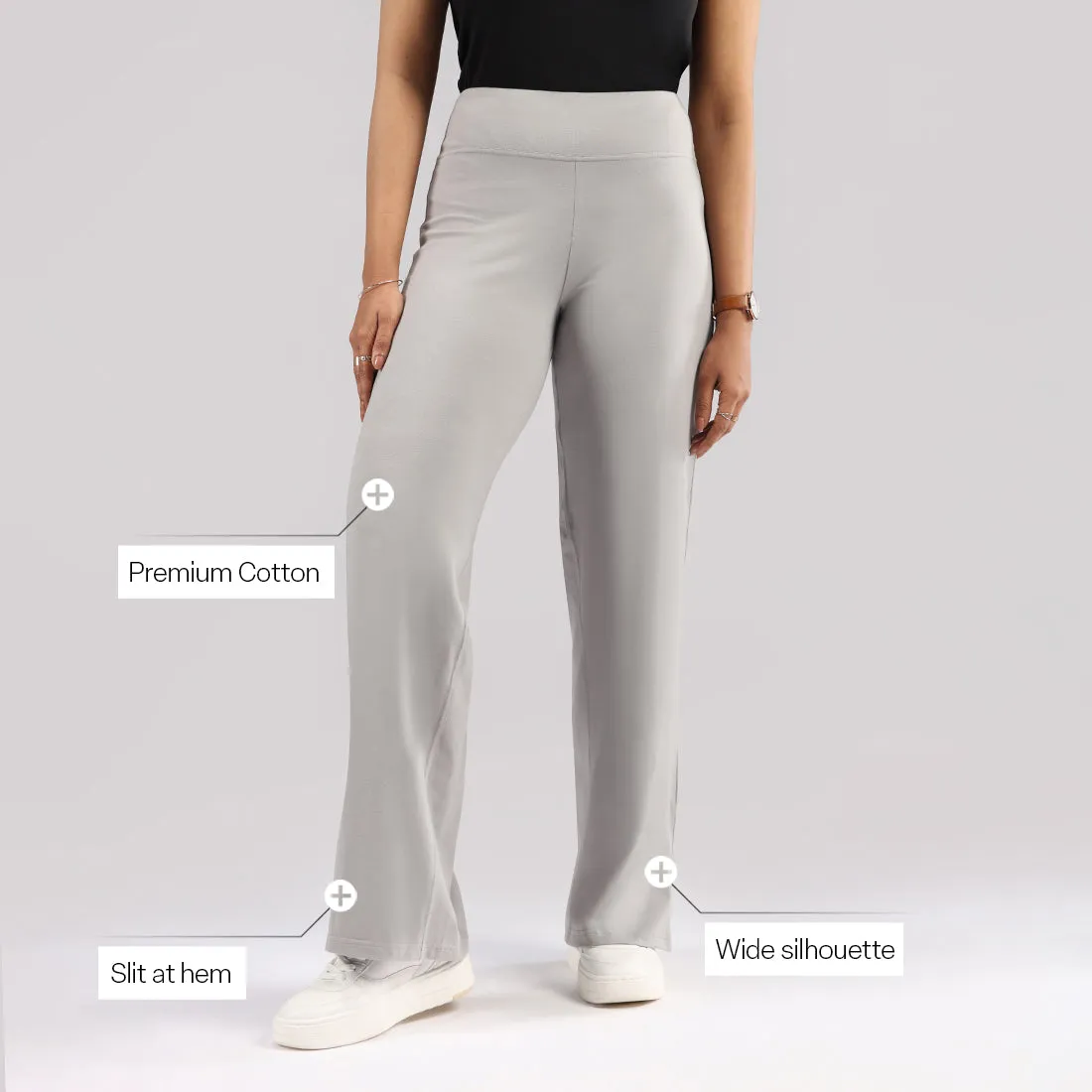 AM:PM Air Wide Trousers - Cotton