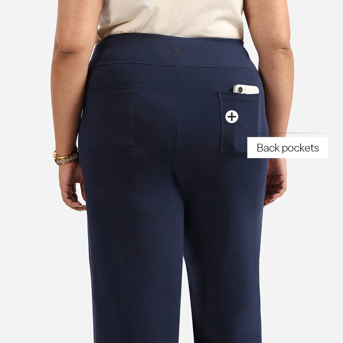 AM:PM Air Wide Trousers - Cotton
