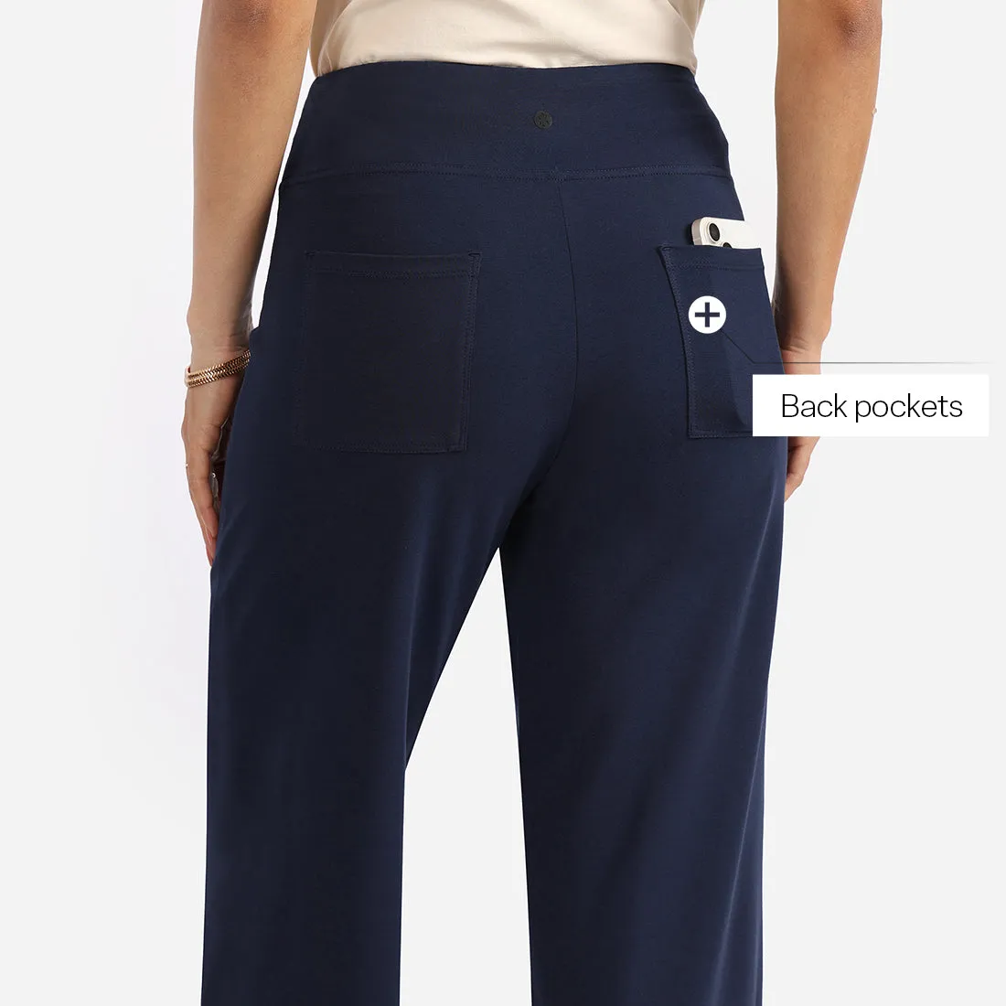 AM:PM Air Wide Trousers - Cotton