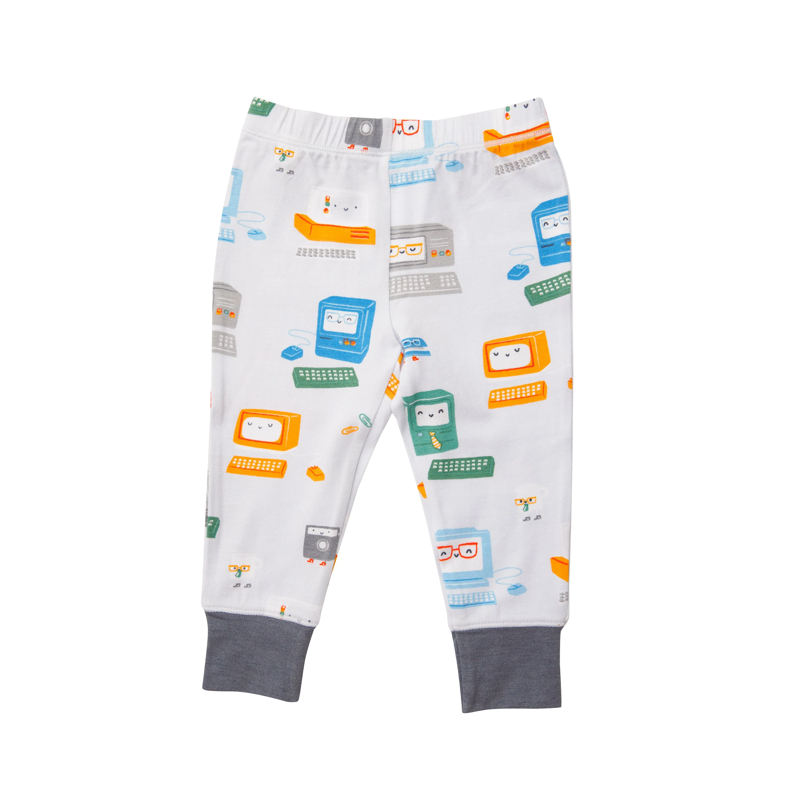 Angel Dear Baby Computer Grey Lounge Wear Set