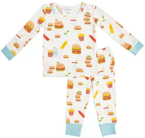 Angel Dear Burger Joint Bamboo Lounge Wear Set