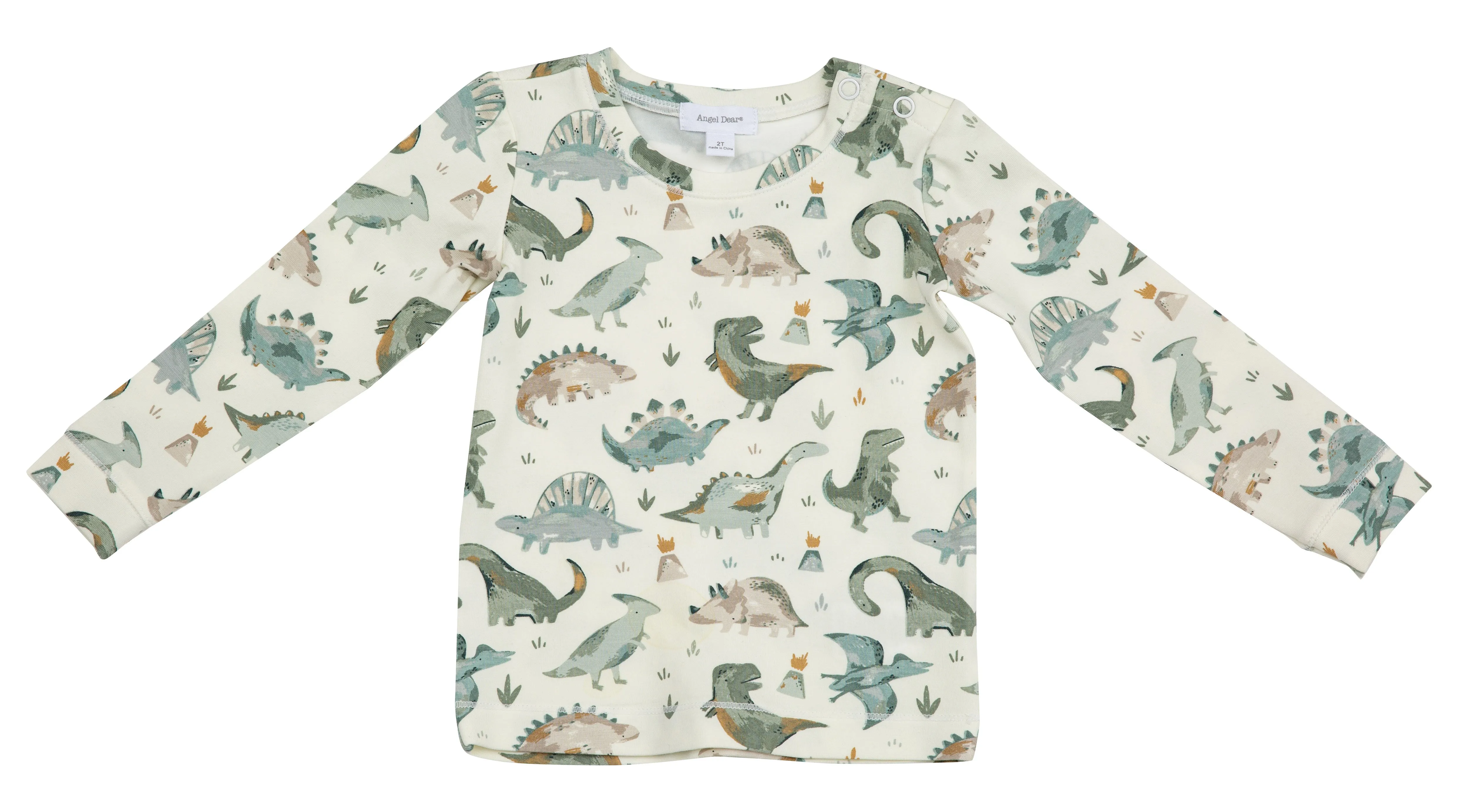 Angel Dear Crayon Dinosaur Bamboo Lounge Wear Set