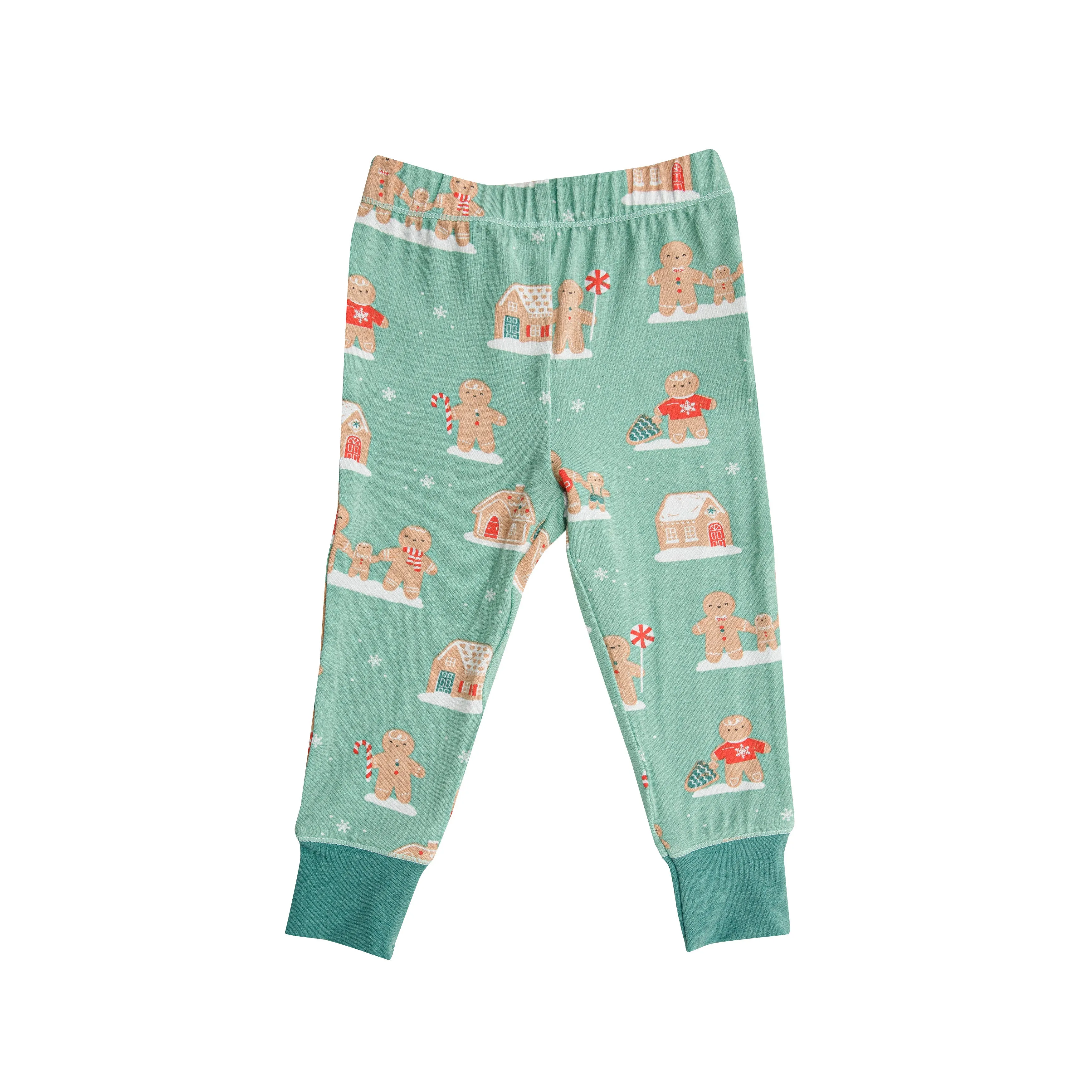 Angel Dear Green Gingerbread Lounge Wear Set