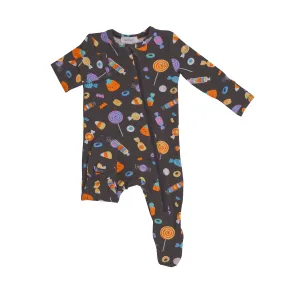 Angel Dear Halloween Candies Footie with Zipper