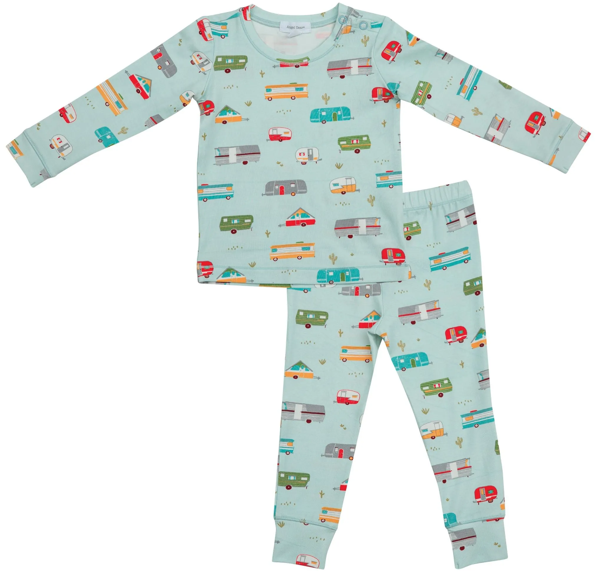 Angel Dear Happy Campers Bamboo Lounge Wear Set