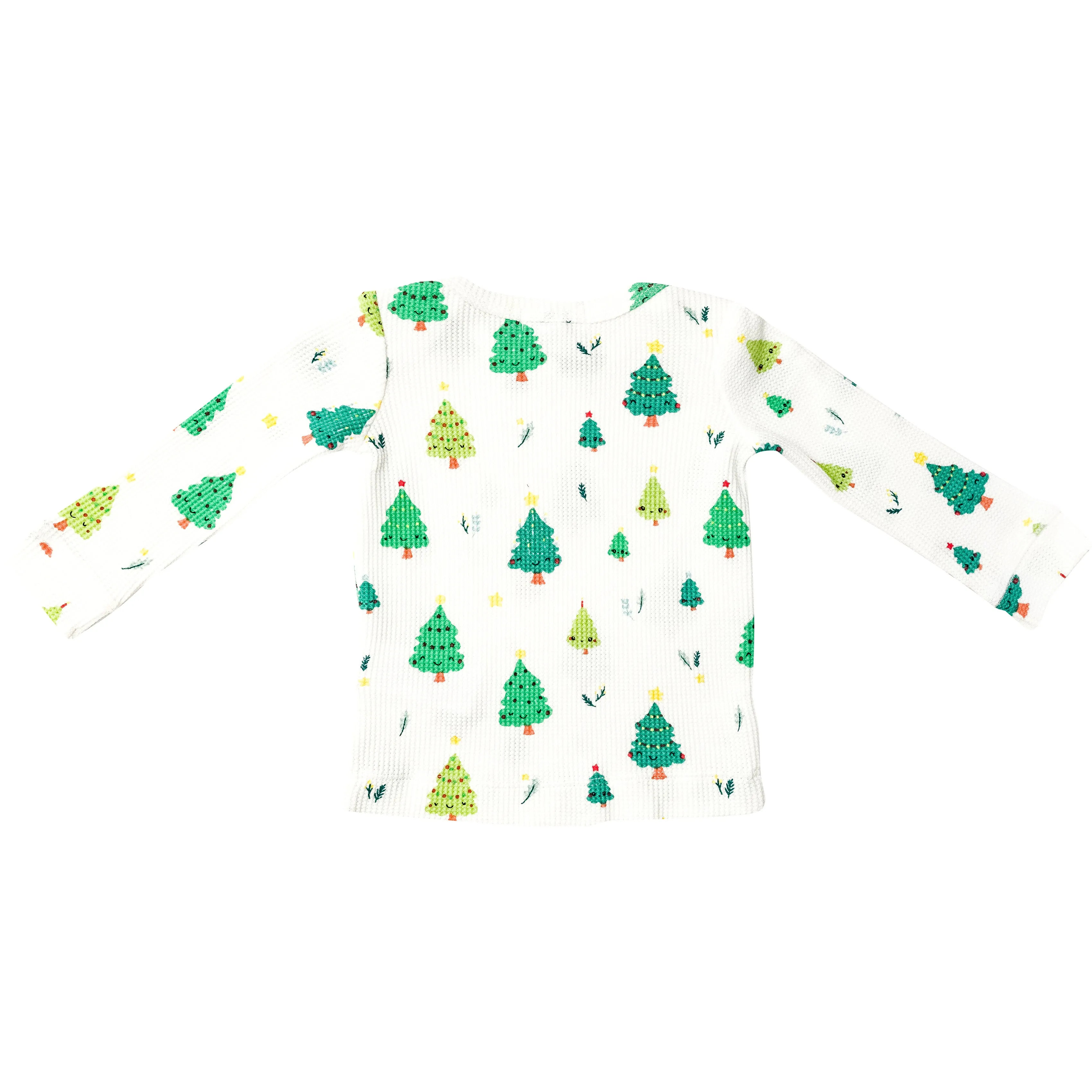 Angel Dear Happy Christmas Tree Thermal Lounge Wear Set