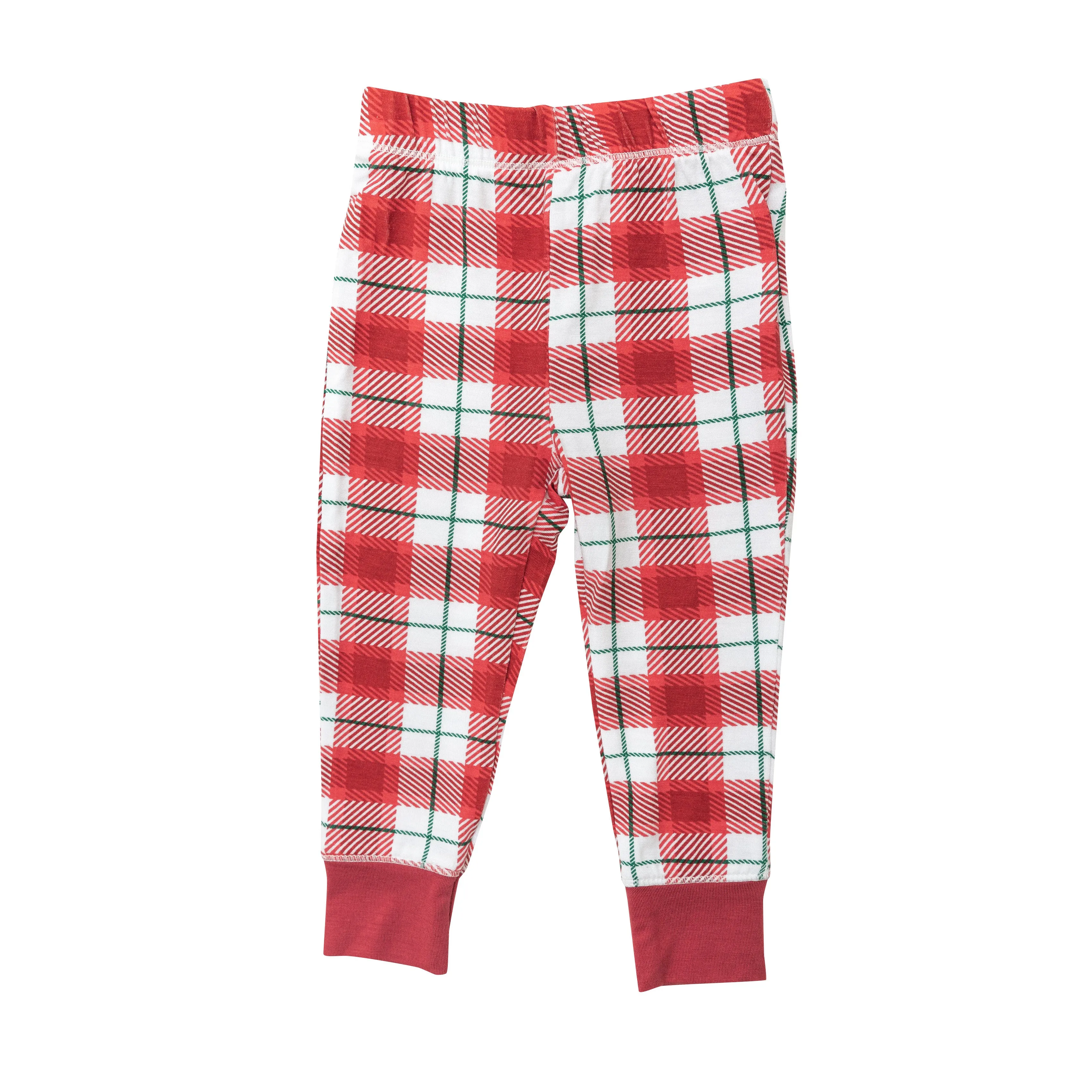 Angel Dear Holiday Red Plaid Lounge Wear Set