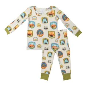 Angel Dear National Parks Patches Lounge Wear Set