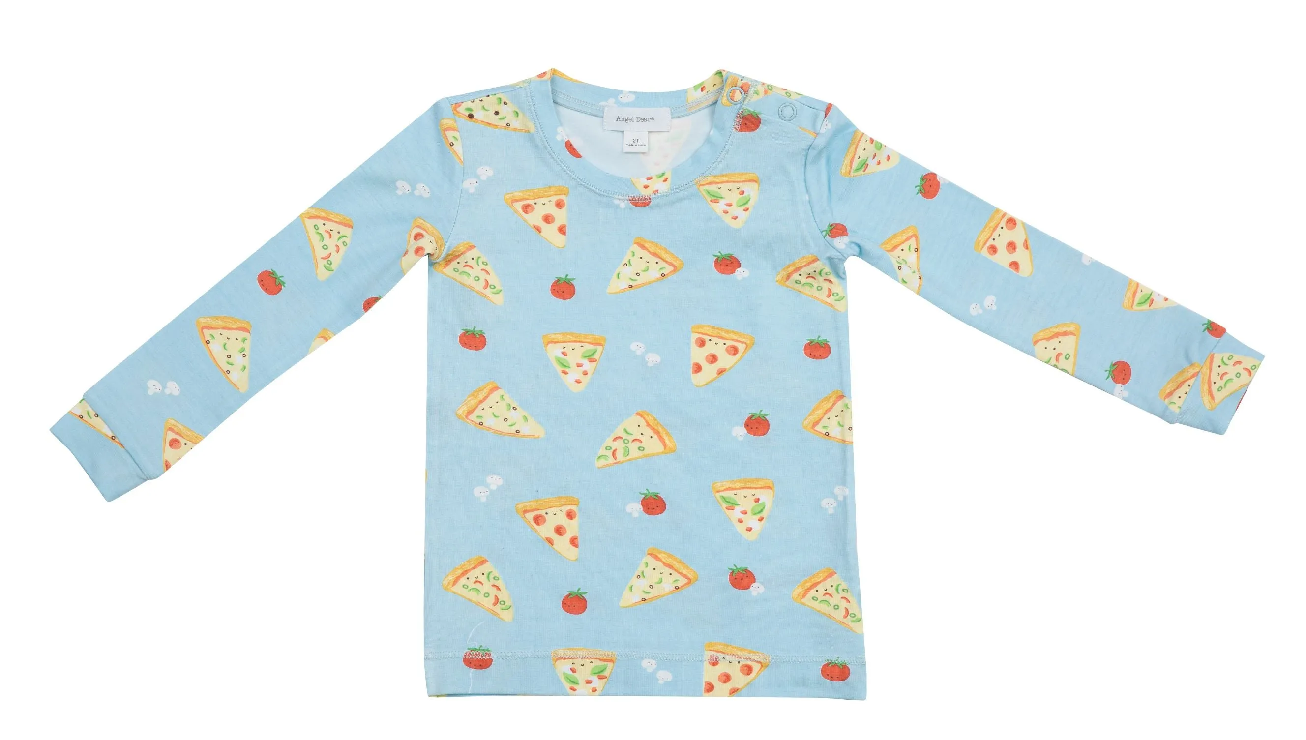 Angel Dear Pizza Bamboo Lounge Wear Set