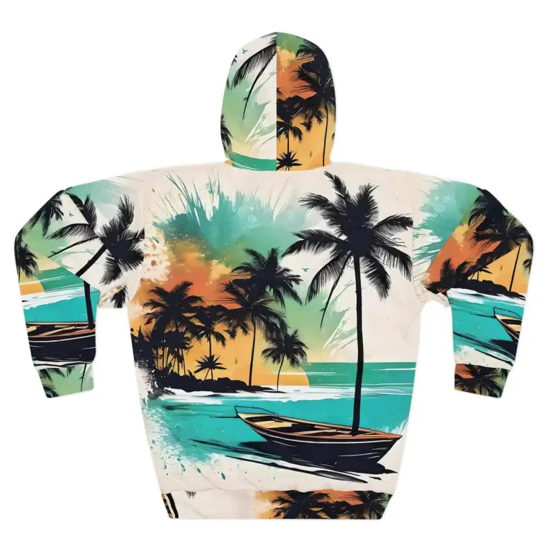 Aop Unisex Pullover Hoodie for Cozy Trendsetting Style