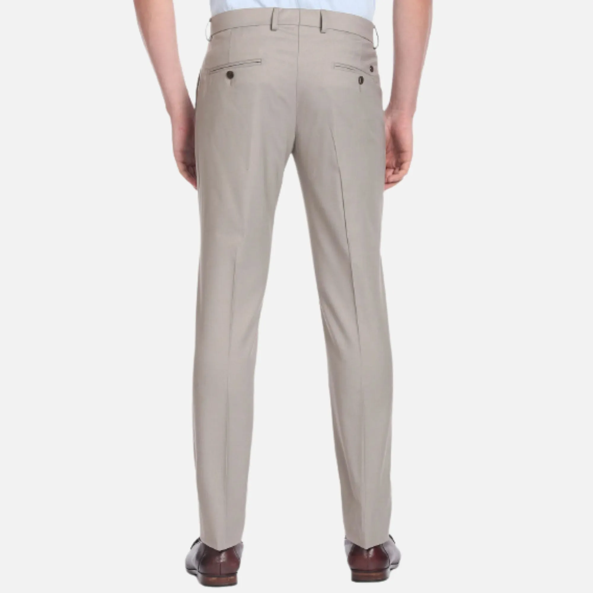 Arrow Hudson Tailored Fit Smart Flex Trousers