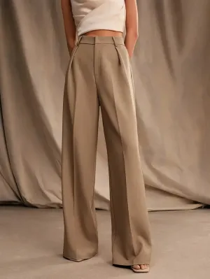 Ayla | Women's High-Waisted Wide-Leg Pants