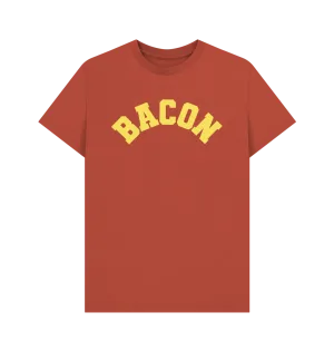 Bacon Varsity Unisex Organic Cotton T-shirt