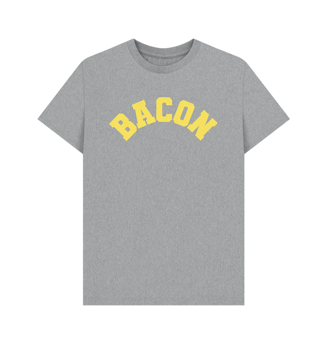 Bacon Varsity Unisex Organic Cotton T-shirt