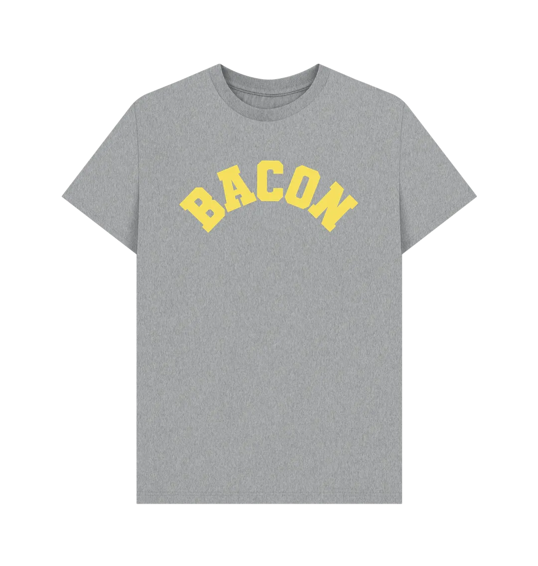 Bacon Varsity Unisex Organic Cotton T-shirt