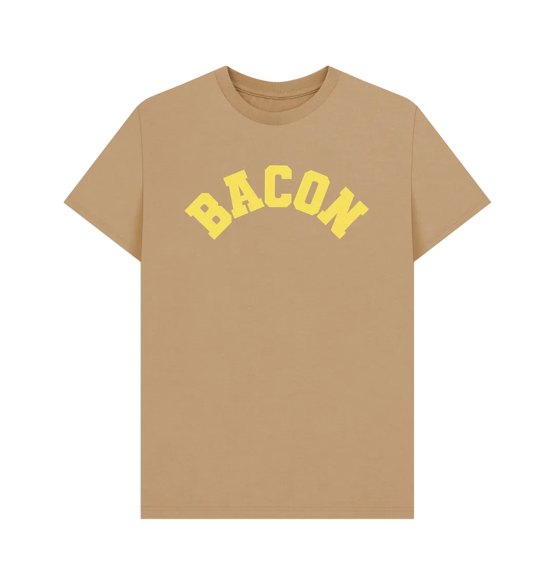 Bacon Varsity Unisex Organic Cotton T-shirt