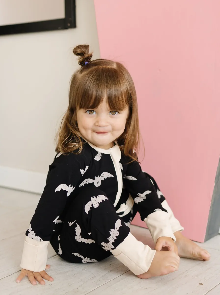Bamboo Bat Zip Pajamas