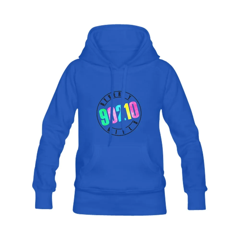 Beverly Hills 90210 Distressed Logo Women's Classic Hoodies Multi-color