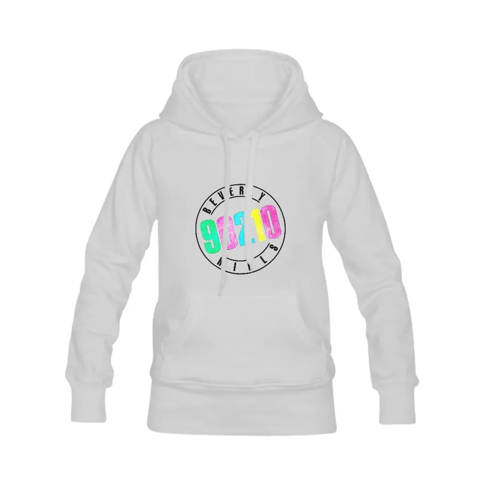 Beverly Hills 90210 Distressed Logo Women's Classic Hoodies Multi-color