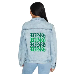 Binghamton Bearcats Gothic Denim Jacket