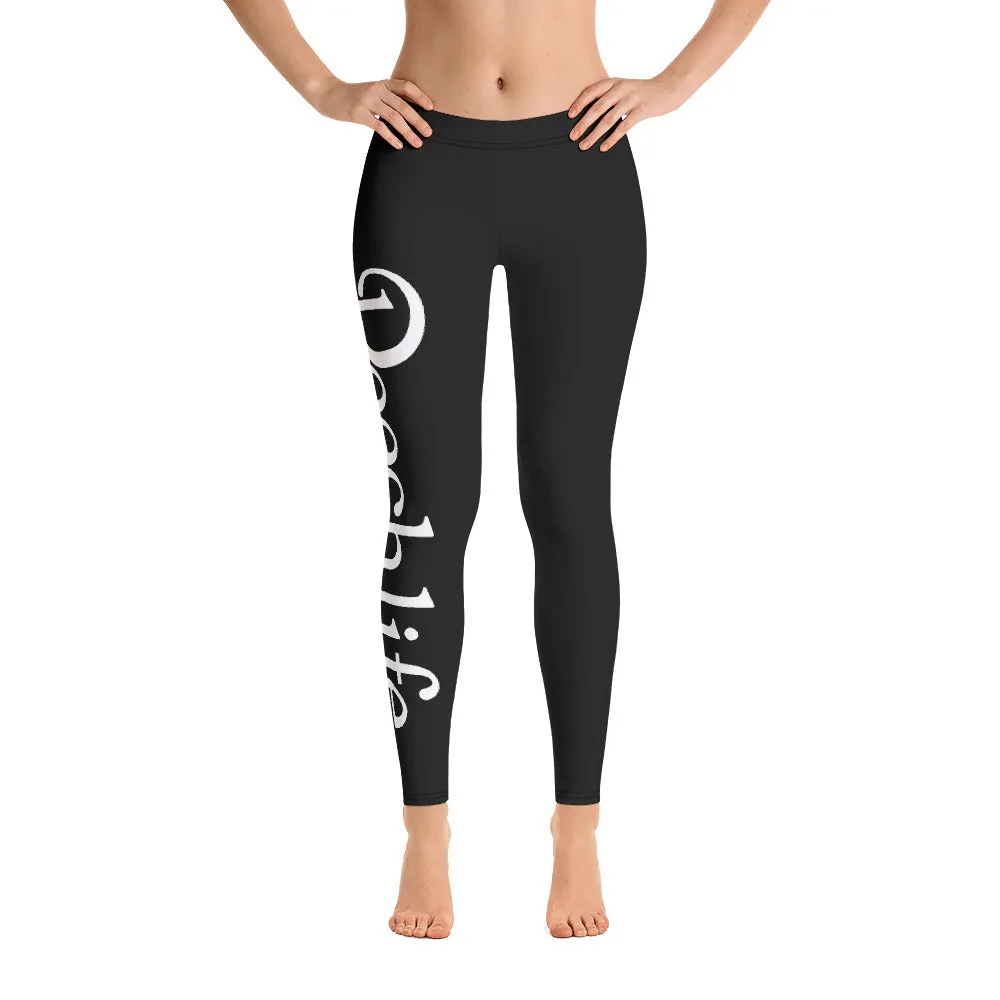 Black Beechlife Leggings Right Leg