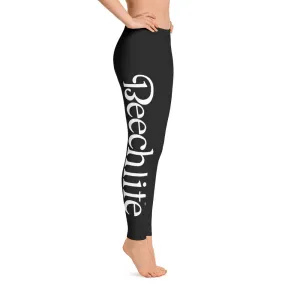 Black Beechlife Leggings Right Leg