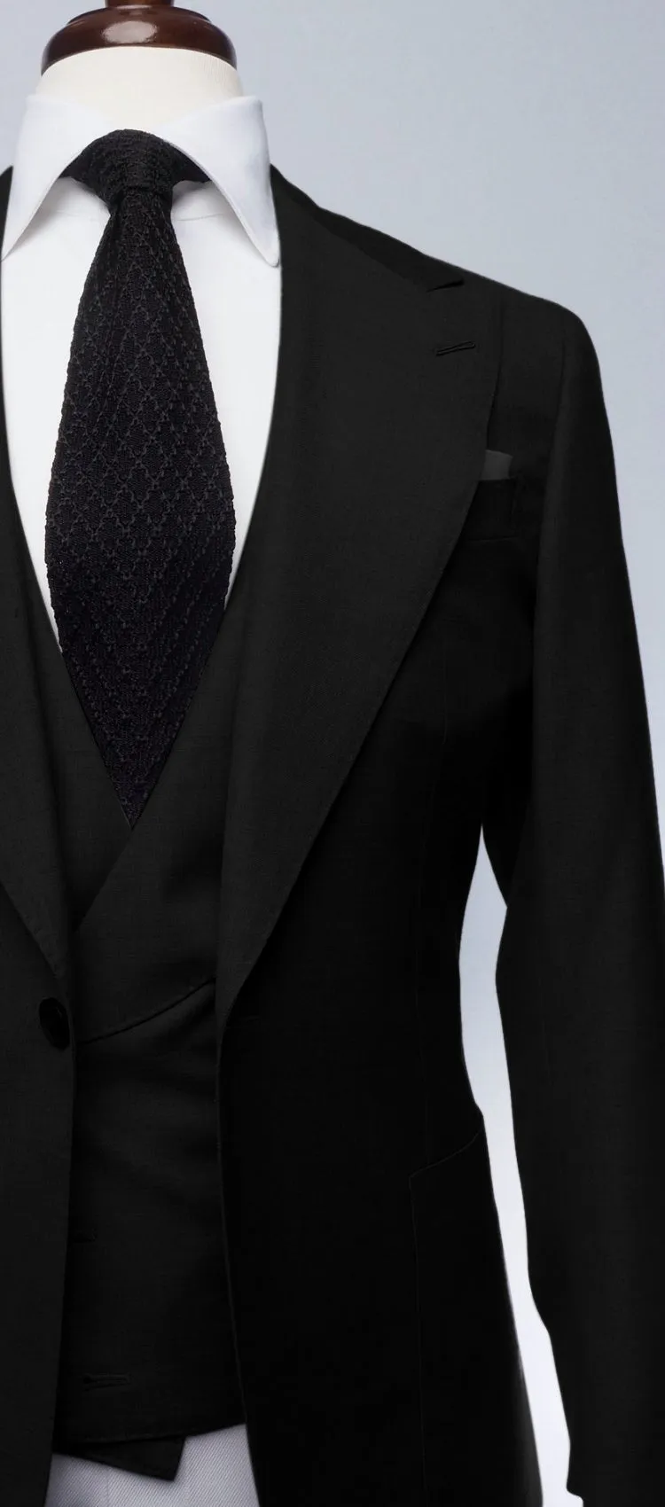 Black Noir Peak Suit