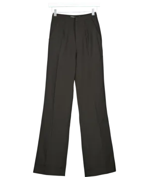 BOA Black Formal Straight Leg Trousers UK XS