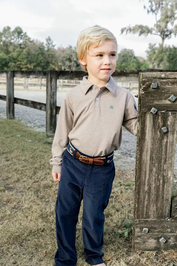 BOYS NAVY CORD PANT