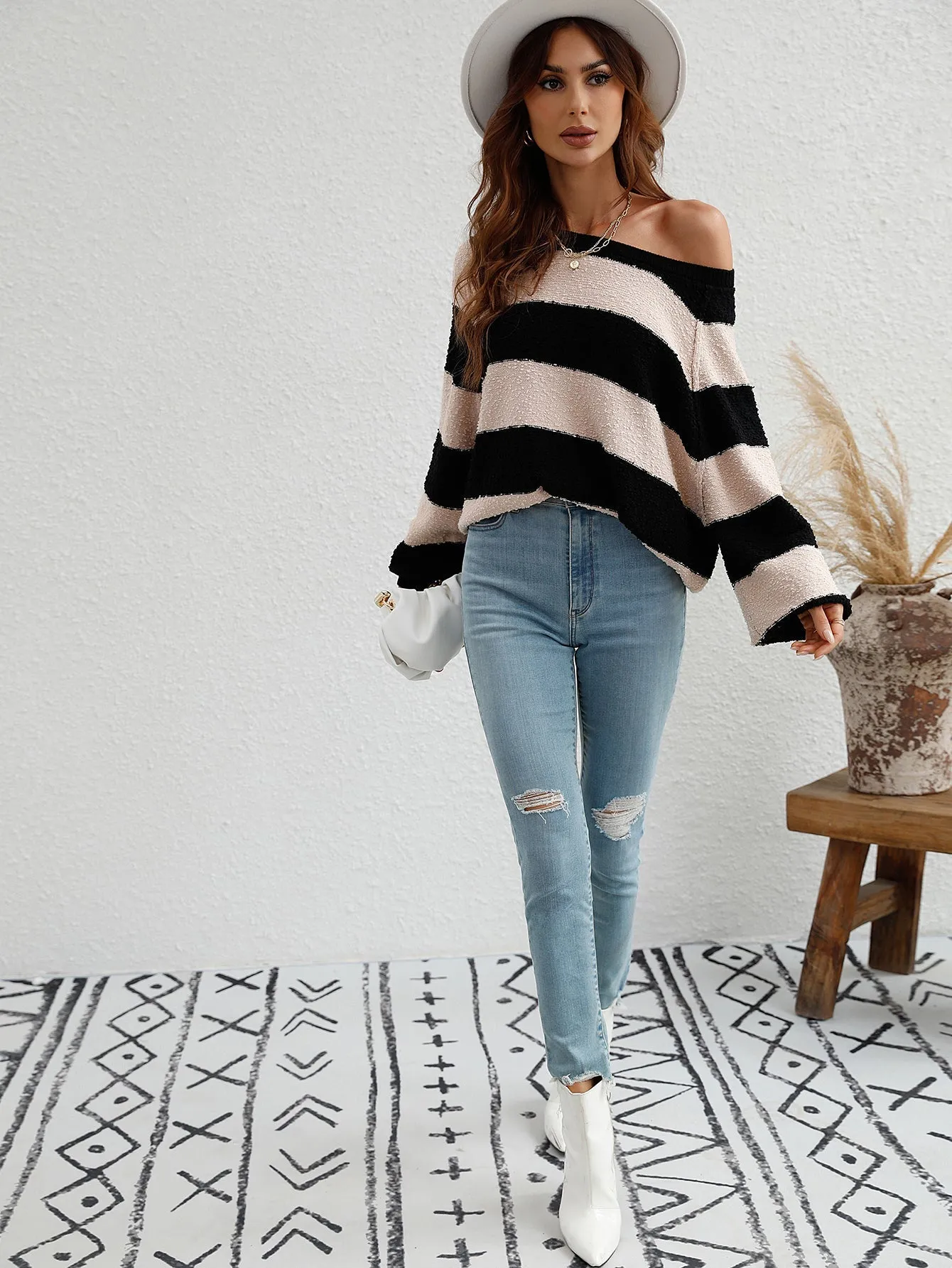 Brandy Knit Sweater - Beige