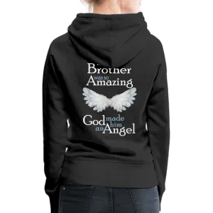 Brother Amazing Angel Women’s Premium Hoodie (CK1619)