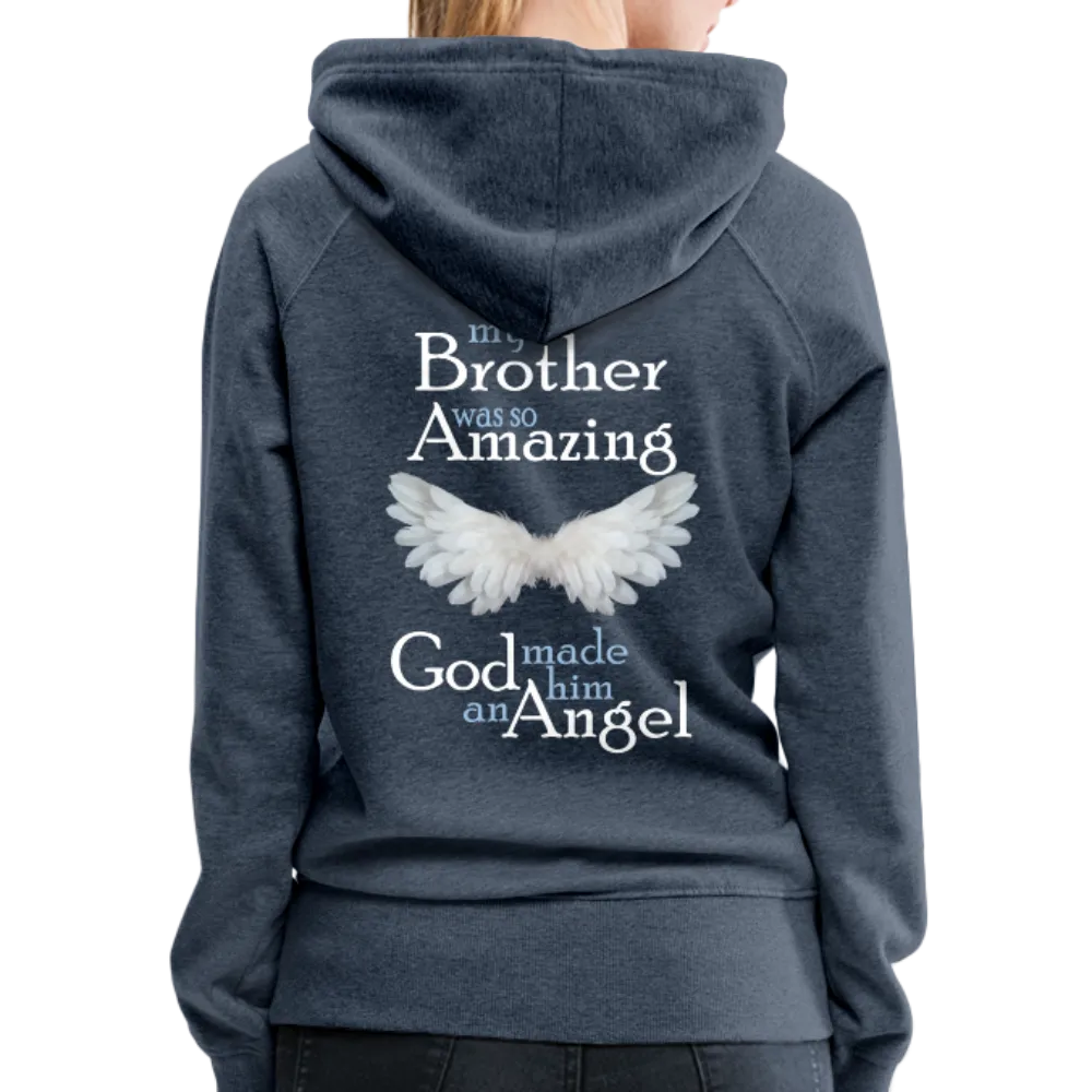 Brother Amazing Angel Women’s Premium Hoodie (CK1619)